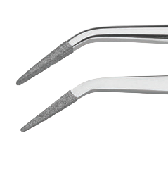 Penseta  końcówki całkowicie pokryte diamentem Nr 1001 prosta Intensiv