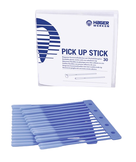 Szpatułki do przenoszenia prac protetycznych PICK UP STICK; 30 szt.