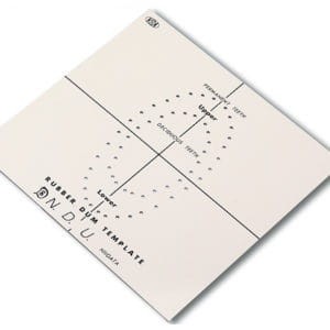 Szablon do perforacji FIT kofferdam