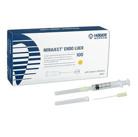 Igły o tępym zakończeniu do endodoncji - Miraject Endo Luer 0,3mm x 40mm; 100 szt.