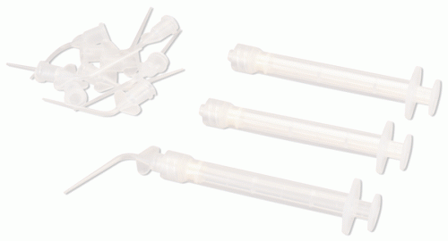 Strzykawka do aplikacji płynów, Miraject® Flexi Tip 25 sztuk Rozmiar 27G, ø 0,6–0,8 x 24 mm