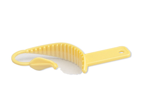 Łyżka z siatką 1 szt. (różne) rodzaj Kwadrant żółta