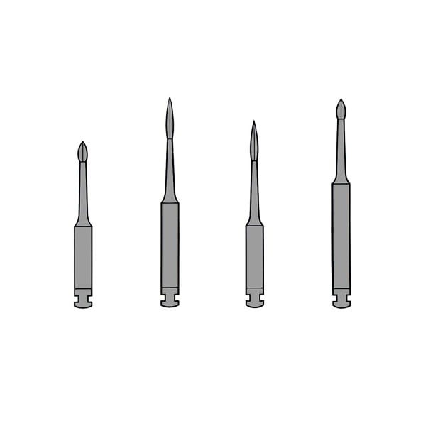 Instrument rotacyjny do wygładzania korzenia i kiretażu - Desmoclean 1 szt. instrument nr III