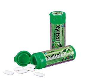 Guma do żucia Xylitol, różne smaki - 1 tubka 30 szt. Smak zielone jabłko