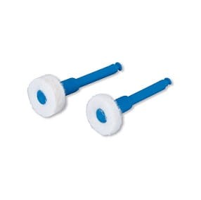 Filcowe krążki do polerowania Compo-Blitz rodzaj 12 sztuk mieszane po 6 x 1,5 i 3 mm