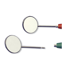 Lusterko przedniopowierzchniowe pokryte rodem - Durotanic; 12 szt. rozmiar 5 - średnica 23mm