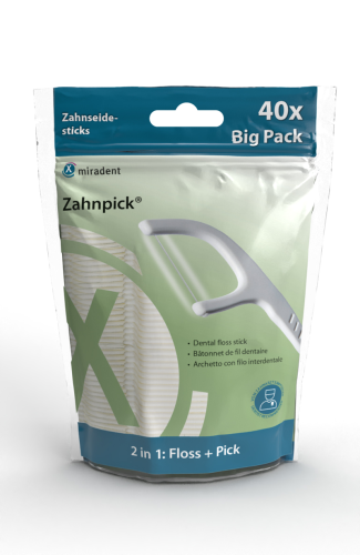 WYKAŁACZKI MIĘTOWE Zahn Pick 40 sztuk