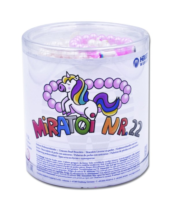 Zabawki-Bransoletki dla dziewczynek Miratoi nr 22, opk. 50 szt.