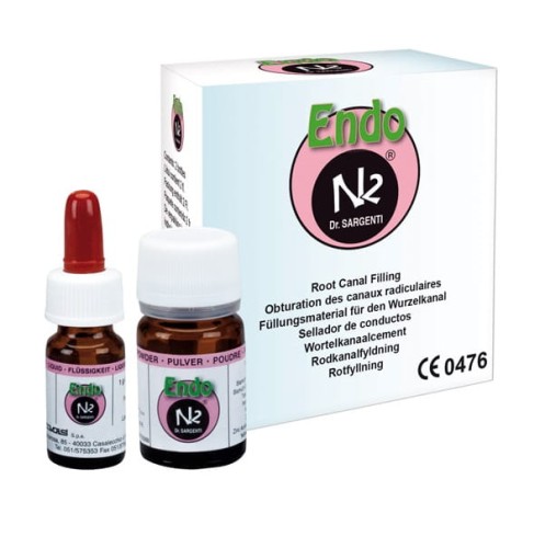 Cement do wypełniania kanałów na bazie tlenku cynku z eugenolem Endo N2 zestaw
