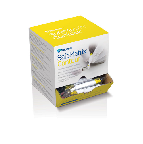 Formówka jednorazowa z wyprofilowanym paskiem Safematrix 4,5mm(50szt.)