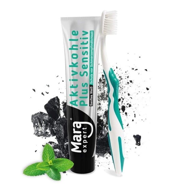 Pasta z aktywnym węglem, na nadwrażliwość 75 ml