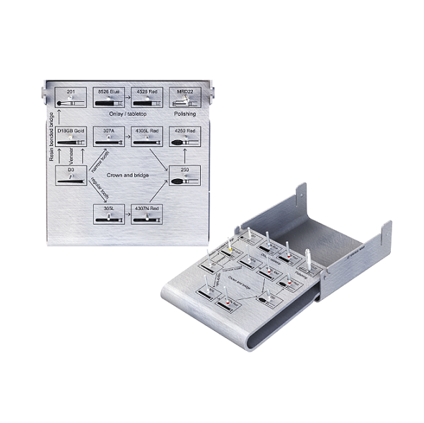 Wiertła do preparacji pod mosty, korony, wypełnienia typu inlay/onlay  Nr 158