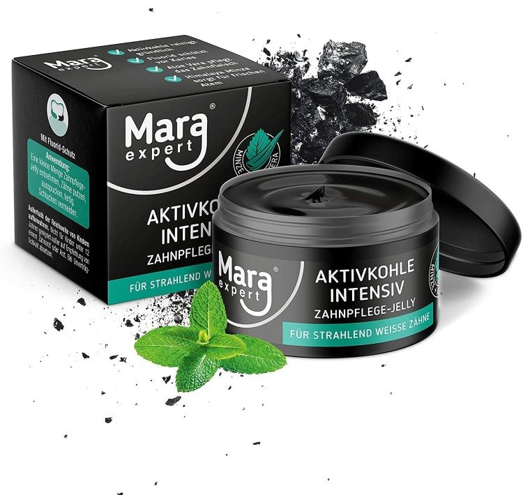 Żel z aktywnym węglem do wybielania zębów, 50 ml