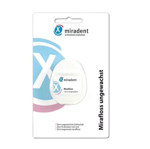 Nici dentystyczne niewoskowane 20m MIRAFLOSS