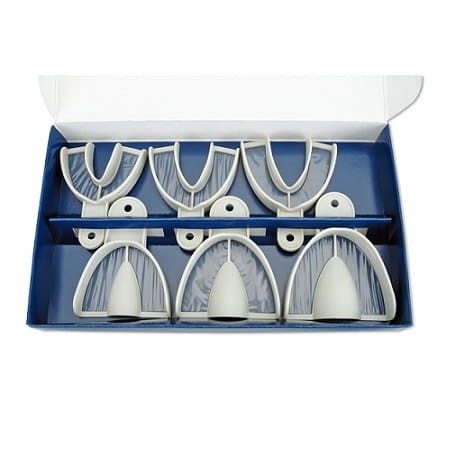 Łyżki do implantów 6 szt.- Miratray Implant żuchwa nr 2(I-2)