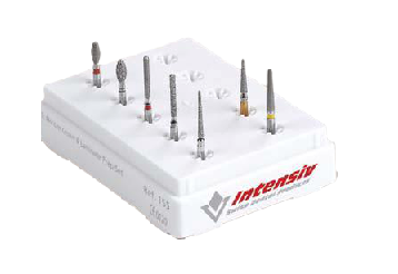 Wiertła do preparacji pod licówki, korony i mosty Nr 155 Moritzer Crown