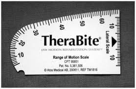 Linijka do pomiaru stopnia rozwarcia Thera Bite 150 szt.