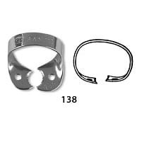 Klamra 138 na trzonowce bez skrzydełek