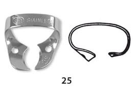 Klamra 25 na trzonowce bez skrzydełek