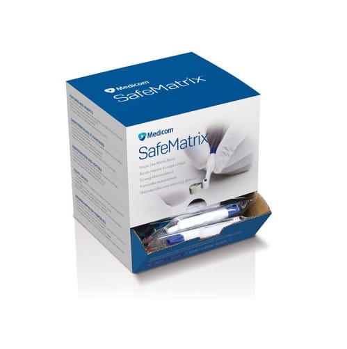 Formówka jednorazowa z prostym paskiem Safematrix 6mm (50szt.)