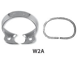 Klamra W2A na przedtrzonowce bez skrzydełek