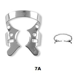 Klamra 7a na trzonowce ze skrzydełkami