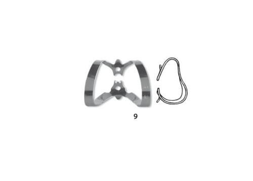 Klamra wargowa 9