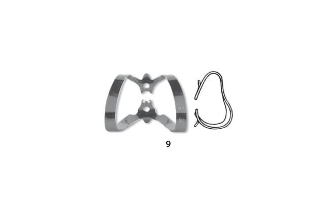 Klamra wargowa 9