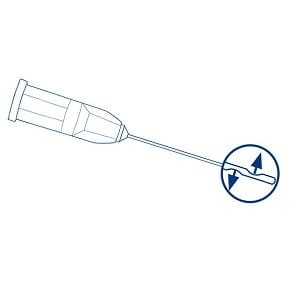 Igły do płukania Miraject Endotec Duo 0,3mm x 25mm; 25 szt.