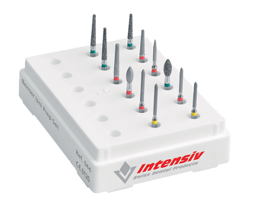 Wiertła do preparacji pod wypełnienia i korony nr 044B BERNER