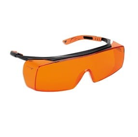 Okulary na okulary do pracy z lampami  UV  H&amp;W Super Fit UV (OTG)