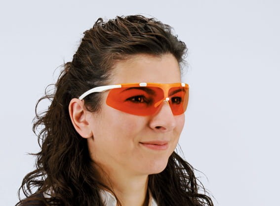 Okulary ochronne przed UV Hager iSpec® Slim Fit UV