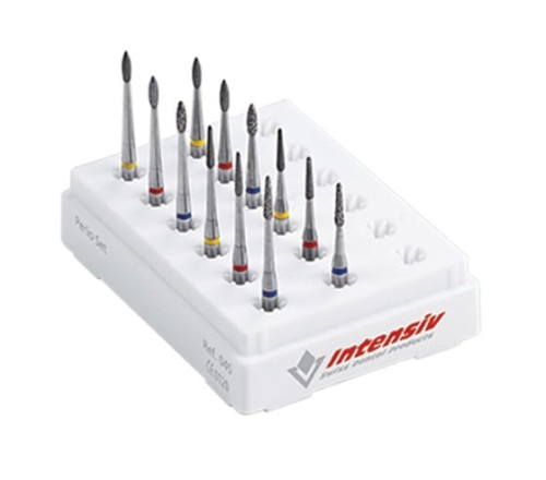 Wiertła do periodontologii Intensiv Perio Set Nr 045