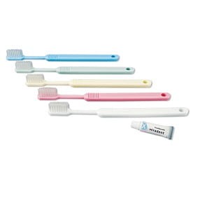 Szczotki do zębów z pastą - HAPPY MORNING TRAVEL KIT (50 SZT.)